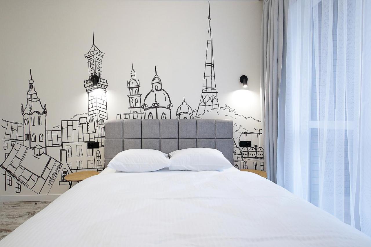 Luxury Nest Lviv Center Apartment Bagian luar foto